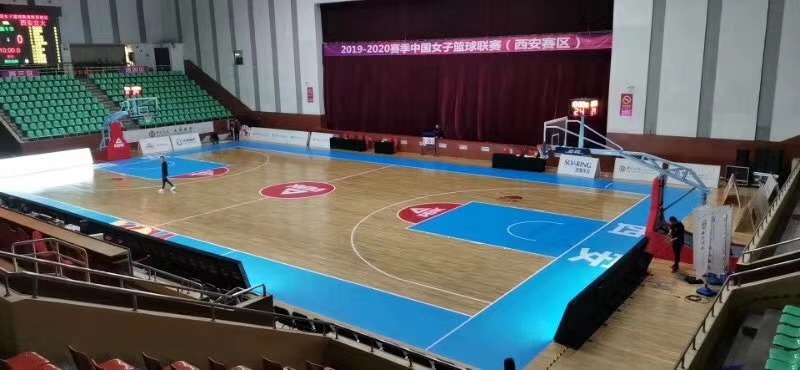 守門神安檢機安檢門安檢設(shè)備在2019-2020賽季中國女子藍球聯(lián)賽西安賽區(qū)調(diào)試完成并投入使用,