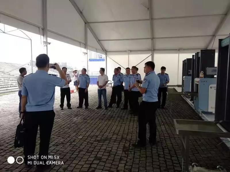 華為鴻蒙系統全球發布會采用守門神安檢設備